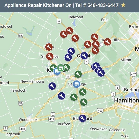 Appliance Repair Edmonton Certified Quality Service Provider   Appliance Repair Kitchener Map3 