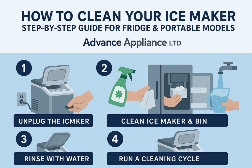 Complete Guide About Cleaning Ice Maker At Home