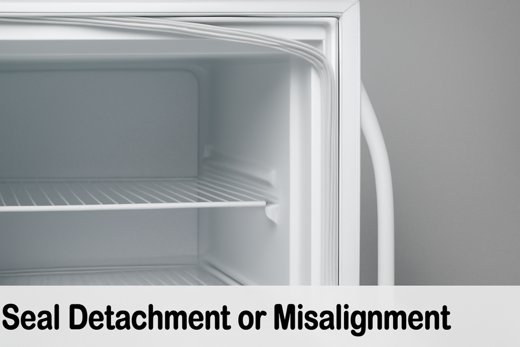 Door Seal Detachment or Misalignment
