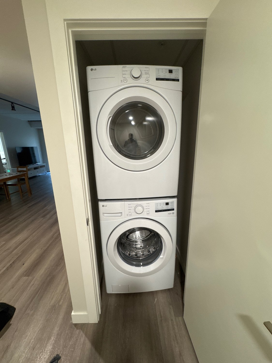 Stacked Washer and Dryer