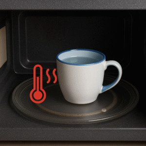 microwave not event heat when heating food or cup of water