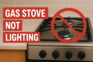 How to fix gas stove that won't light up