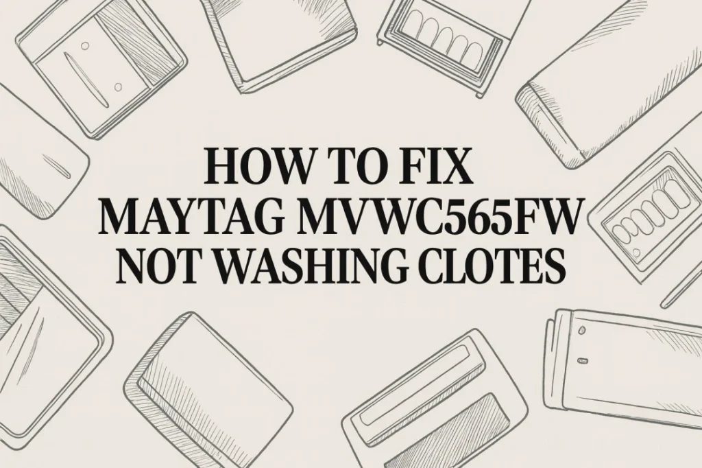 Why your Maytag MVWC565FW Not Washing Clothes